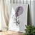 Quadro Decorativo Canvas Composição de Flores em traços Minimalistas II Vertical - Imagem 2