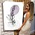Quadro Decorativo Canvas Composição de Flores em traços Minimalistas II Vertical - Imagem 7