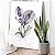 Quadro Decorativo Canvas Composição de Flores em traços Minimalistas III Vertical - Imagem 5