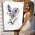 Quadro Decorativo Canvas Composição de Flores em traços Minimalistas III Vertical - Imagem 7