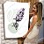 Quadro Decorativo Canvas Composição de Flores em traços Minimalistas IV Vertical - Imagem 6