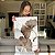 Quadro Decorativo Canvas Composição de Folhas de Ginkgo Biloba Marrom Vertical - Imagem 7