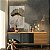 Quadro Decorativo Canvas Composição de Folhas de Ginkgo Biloba Preto Vertical - Imagem 3