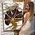 Quadro Decorativo Canvas Composição de Folhas de Ginkgo Biloba Preto com Dourado Vertical - Imagem 6