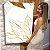 Quadro Decorativo Canvas Composição de Folhas Douradas em Fundo Branco I Vertical - Imagem 6