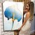 Quadro Decorativo Canvas Flor Copo de Leite Royal I Vertical - Imagem 7