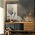 Quadro Decorativo Canvas Flor Copo de Leite Royal II Vertical - Imagem 2