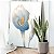 Quadro Decorativo Canvas Flor Copo de Leite Royal II Vertical - Imagem 3