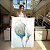 Quadro Decorativo Canvas Flor Copo de Leite Royal II Vertical - Imagem 4