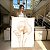 Quadro Decorativo Canvas Duas Flores em Copo de Leite em Traços Dourados Vertical - Imagem 4