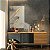 Quadro Decorativo Canvas Composição de Folhas Minimalistas Dourado e Royal II Vertical - Imagem 3