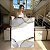 Quadro Decorativo Canvas Formas Abstratas Cinzas e Douradas Vertical - Imagem 4