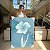 Quadro Decorativo Canvas Floral Flor Azul Royal I Vertical - Imagem 4
