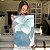 Quadro Decorativo Canvas Floral Flor Azul Royal II Vertical - Imagem 6