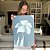 Quadro Decorativo Canvas Floral Flor Azul Royal III Vertical - Imagem 6