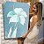 Quadro Decorativo Canvas Floral Flor Azul Royal III Vertical - Imagem 7