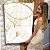 Quadro Decorativo Canvas Folhagens Douradas Ginkgo Biloba Vertical - Imagem 7