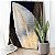 Quadro Decorativo Canvas Composição de Folha em Cor Neutra com Fundo Escuro Vertical - Imagem 3