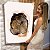 Quadro Decorativo Canvas Arte Abstrata Manchas Orgânicas Vertical - Imagem 7