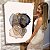 Quadro Decorativo Canvas Arte Asbtrata com Manchas Orgânicas II Vertical - Imagem 7