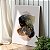 Quadro Decorativo Canvas Arte Asbtrata com Manchas Orgânicas IV Vertical - Imagem 3