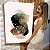 Quadro Decorativo Canvas Arte Asbtrata com Manchas Orgânicas IV Vertical - Imagem 7
