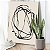 Quadro Decorativo Canvas Composição Abstrata Moderna Linhas Irregulares II Vertical - Imagem 5