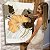 Quadro Decorativo Canvas Composição de Folhas Minimalistas em tons de amarelo e preto Vertical - Imagem 7
