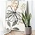 Quadro Decorativo Canvas Flor Minimalista sobre Tons Terrosos Vertical - Imagem 5