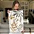 Quadro Decorativo Canvas Folha Minimalista sobre Tons Terrosos Vertical - Imagem 7
