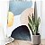 Quadro Decorativo Canvas Composição Abstrata de Esferas Irregulares Coloridas Vertical - Imagem 5