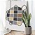Quadro Decorativo Canvas Arte Abstrata Formas Geométricas Circular Vertical - Imagem 2