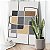 Quadro Decorativo Canvas Arte Abstrata Formas Geométricas Quadradas Vertical - Imagem 5
