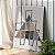 Quadro Decorativo Canvas Arte Abstrata Formas Geométricas Triangulares Vertical - Imagem 2