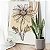 Quadro Decorativo Canvas Flor Girassol Minimalista Vertical - Imagem 5