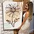 Quadro Decorativo Canvas Flor Girassol Minimalista Vertical - Imagem 7