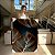 Quadro Decorativo Canvas Folhas Douradas Envelhecidas Fundo Preto I Vertical - Imagem 4