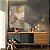 Quadro Decorativo Canvas Composição de Flores em Traços Dourados com Tons Neutros I Vertical - Imagem 2