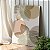 Quadro Decorativo Canvas Composição de Flores em Traços Dourados com Tons Neutros I Vertical - Imagem 3