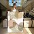 Quadro Decorativo Canvas Composição de Flores em Traços Dourados com Tons Neutros I Vertical - Imagem 4
