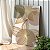 Quadro Decorativo Canvas Composição de Flores em Traços Dourados com Tons Neutros II Vertical - Imagem 5