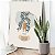 Quadro Decorativo Canvas Vazo com Folhas Abstratas Vertical - Imagem 3
