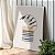 Quadro Decorativo Canvas Composição Abstrata de Pequenas Folhas e Formas Geométricas Vertical - Imagem 3