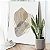 Quadro Decorativo Canvas Composição Abstrata em Cores Neutras e Traços Dourados Vertical - Imagem 5
