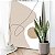 Quadro Decorativo Canvas Composição Abstrata em Cores Claras Vertical - Imagem 2