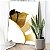 Quadro Decorativo Canvas Folhagem em Cores Claras I Vertical - Imagem 5