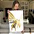 Quadro Decorativo Canvas Folhagem em Cores Claras III Vertical - Imagem 6