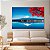 Quadro Decorativo Canvas Paisagem Monte Fuji Árvore Vermelha Horizontal - Imagem 3