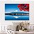 Quadro Decorativo Canvas Paisagem Monte Fuji Árvore Vermelha Horizontal - Imagem 5