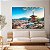 Quadro Decorativo Canvas Paisagem Construção Japonesa Com Árvore Cerejeira Horizontal - Imagem 5
